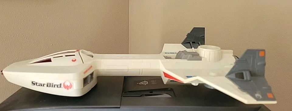 De colección 1978 Milton Bradley Electronics Star Bird portátil nave espacial luces sonido Foto 2 de 4