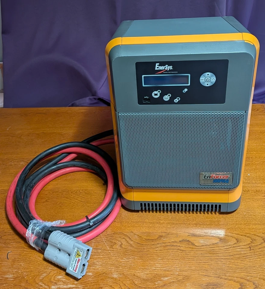 CARGADOR DE BATERÍA DE CARRETILLA ELEVADORA ENERSYS EI1-IN-3YE ENFORCER IMPAQ 480V 50/60HZ 1250Ah Foto 3 de 4