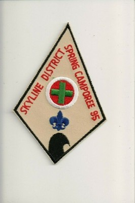 1995 Skyline District Spring Camporee patch