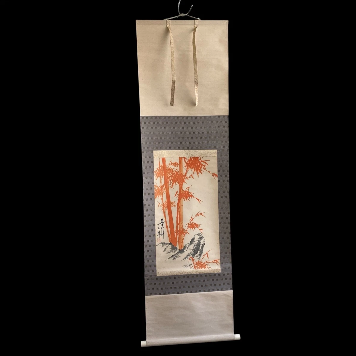 Red Antique Japanese Paintings & Scrolls for sale | eBay