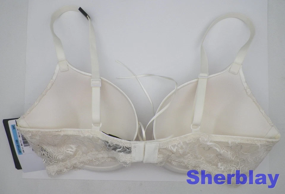 Sujetador push up nupcial para mujer Calvin Klein QF7162 talla 34C Foto 4 de 4