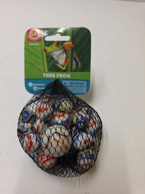 Vacor Mega Marble Tree Frog Marbles, Net Bag And Vintage Tricky Dogs