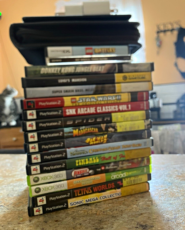 Mega game lot with Rare GameCube and Pokemon DS games and 3DS (Cash only)