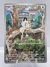 Meowth 106/94 Illustrazione Rara ME02: Fiamme Fantastiche Pokémon TCG NM 