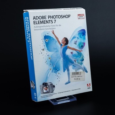 Adobe Photoshop Elements 7 - Windows XP & Vista - Big Box - Zustand Gut