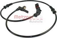Sensor Raddrehzahl Vorne Metzger 0900819 FÜR Mercedes Raddrehzahlsensor