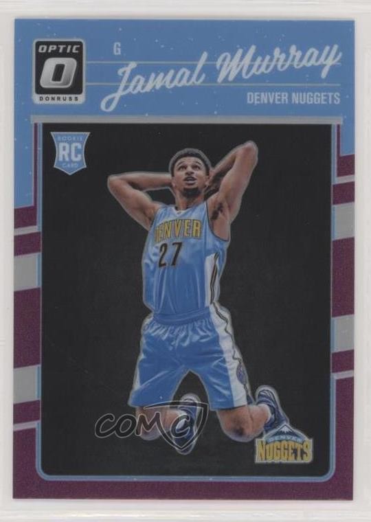 2016-17 Panini Donruss Optic Purple Prizm Jamal Murray #157 00jz
