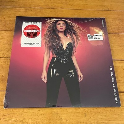 Shakira   Las Mujeres Ya No Lloran 2LP Record 2024 Red Vinyl Target Exclusive