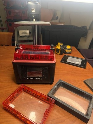 ELEGOO MARS Resin 3D Printer w/ Red Cover - Mars 3D Printer