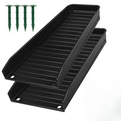 Fallrohr für SPLASH Block für PVC Regenrinnenverlängerung und Durchflussregel