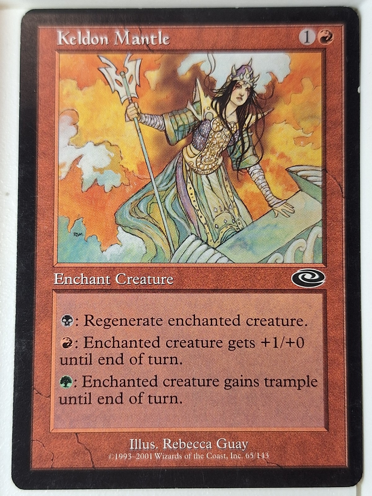 Keldon Mantle - Planeshift - Magic the Gathering MTG Nice!