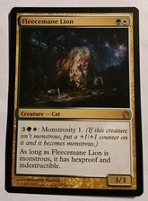 MTG - Fleecemane Lion - Nearmint - Theros - Magic: The Gathering