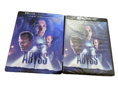 THE ABYSS - 4K ULTRA HD/BLU-RAY - COLLECTOR'S EDITION - SLIPCOVER -NEW *READ*