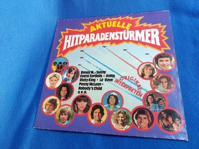 Aktuelle Hitparadenstürmer, Original-Interpreten, SR International 12'' Vinyl LP.