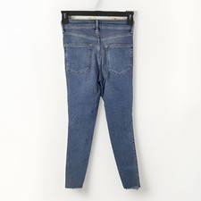 Free People Skinny Jeans Size 26 Distressed Hem We The Free Sierra NEW With Tags