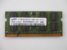 Ram Memory SO-DIMM 2 GB PC2-6400S SAMSUNG M470T5663EH3-CF7 Original 5