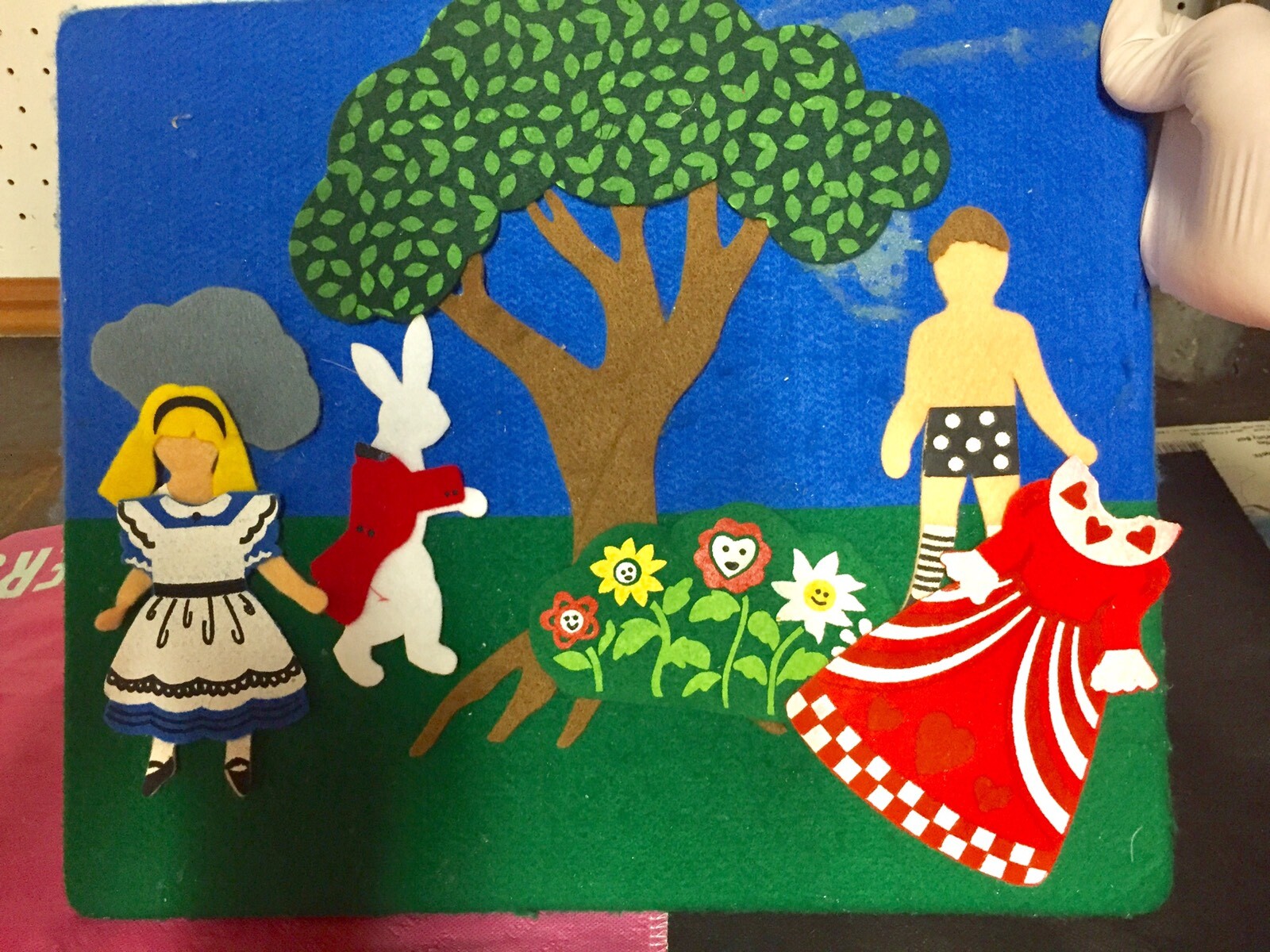 Feltkids Alice In Wonderland Felt Board Set eBay