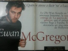 -Ewan McGregor lot collection articles spanish magazine