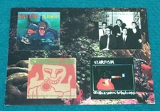 TOUCH & GO RECORDS promo POSTCARD @ Strafish/KING KONG/Magnetic Fields/STEREOLAB