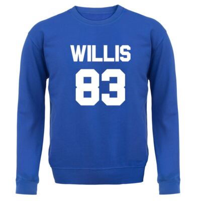 Willis 83 - Erwachsenen Hoodie / Pullover - Band Sänger Liebe Fan Tour Gig Matt 1983