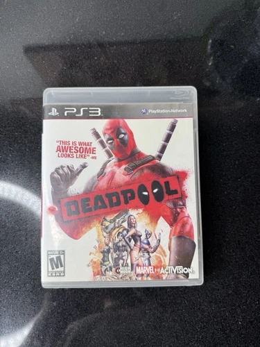 Deadpool (Sony PlayStation 3, 2013) PS3 Complete CIB TESTED!  MARVEL 