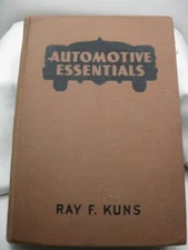 Automotive Essentials - Vintage Automobile Maintenance and Repair Textbook -1958
