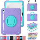 Kids Shockproof Rotate Stand Case Cover With Strap For iPad 10th Gen 10.9" 2022