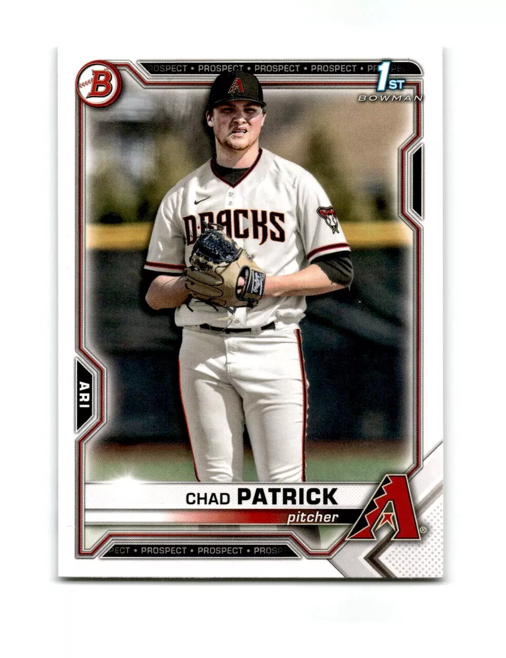 Chad Patrick trading card