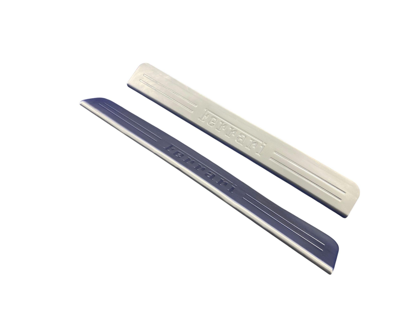 2015-2018 FERRARI CALIFORNIA T FRONT LEFT RIGHT DOOR SILL COVER PANEL PLATE SET
