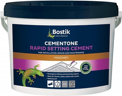 5Kg BOSTIK CEMENTONE RAPID SETTING WATERPROOF GREY CEMENT | eBay