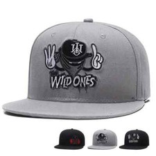 Wild Ones Embroidery Retro Baseball Caps Men Women Bone Snapback Hats Adjustable