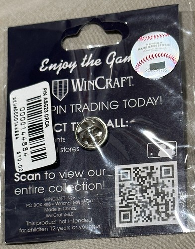 2023 ALL STAR GAME ORCA WHALE SEATTLE BALLPARK EXCLUSIVE COLLECTIBLE LAPEL PIN - Picture 2 of 3