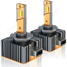 2x D1S D1R LED Headlight Bulbs 70W 10000K Super White HID Xenon Conversion Kit