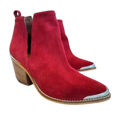 Leather Cromwell Bootie Jeffrey Campbell Cromwell Gray Snake Suede