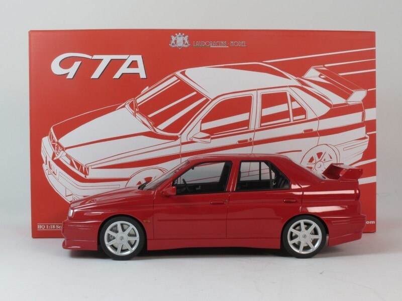 Laudoracing Alfa Romeo 155 GTA Stradale Offical rosso 1993 1/18