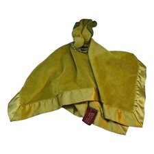 Bearington Collection Baby Lovey Blanket Green Grasshopper Rare