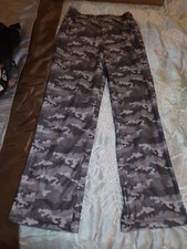 ,Boy's Size Medium 8/10 Gray and White Max and Olivia Pajama Pants