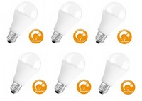 6X Osram Led GlüHlampe E27 Dimmbar 15W = 100W Kaltweiß Matt Eek:F (Spektrum A-G)