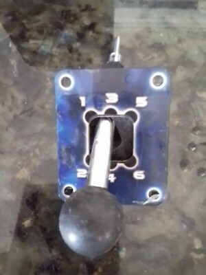Need For Speed Shifter Handle 6 Speed with Black Ball Knob 