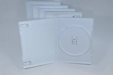 Official OEM Nintendo Wii White Empty Replacement Game Cases Set Lot Of 5