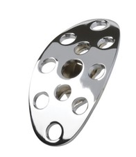Lokar Bag-6152 Lakester Chrome Brakeclutch Pedal Pad Lokar Bag-6152 Lakester Chrome Brakeclutch Pedal Pad