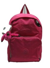 Kipling Vibrant Pink Ridge Nylon Backpack Bag Handbag