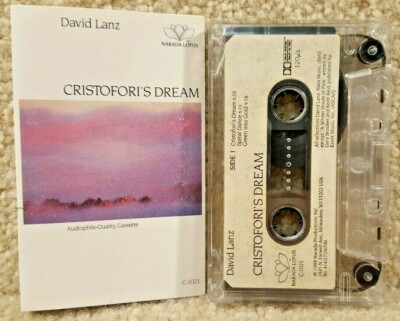 Vintage 1988 Cassette Tape Cristofori's Dream David Lanz Narada Productions