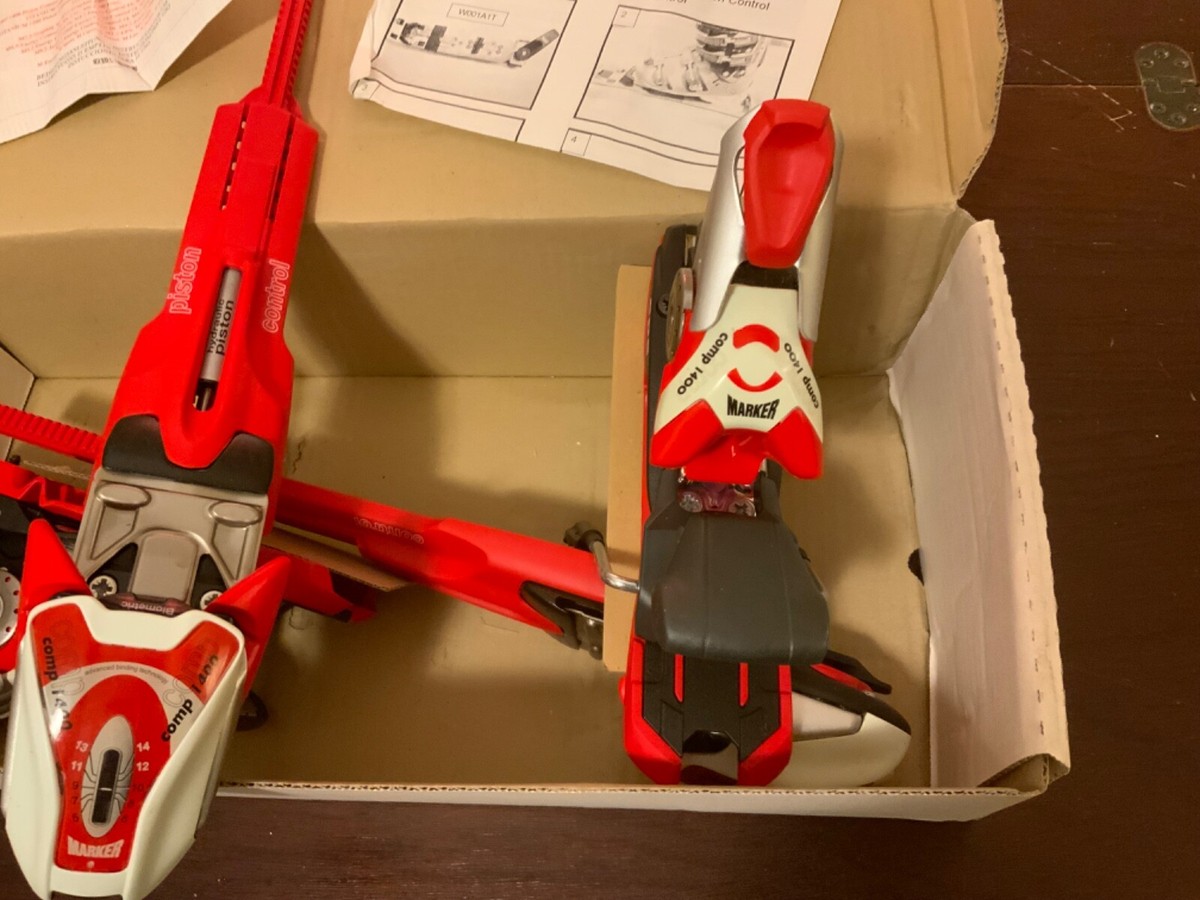 MARKER COMP 1400 ビンディング + PISTON CONTROL MARKER SKI BINDINGS - COMP 1400 PISTON CONTROL - BRAND NEW