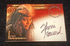 Inkworks The Scorpion King A3 Sherri Howard as Queen Isis Autograph