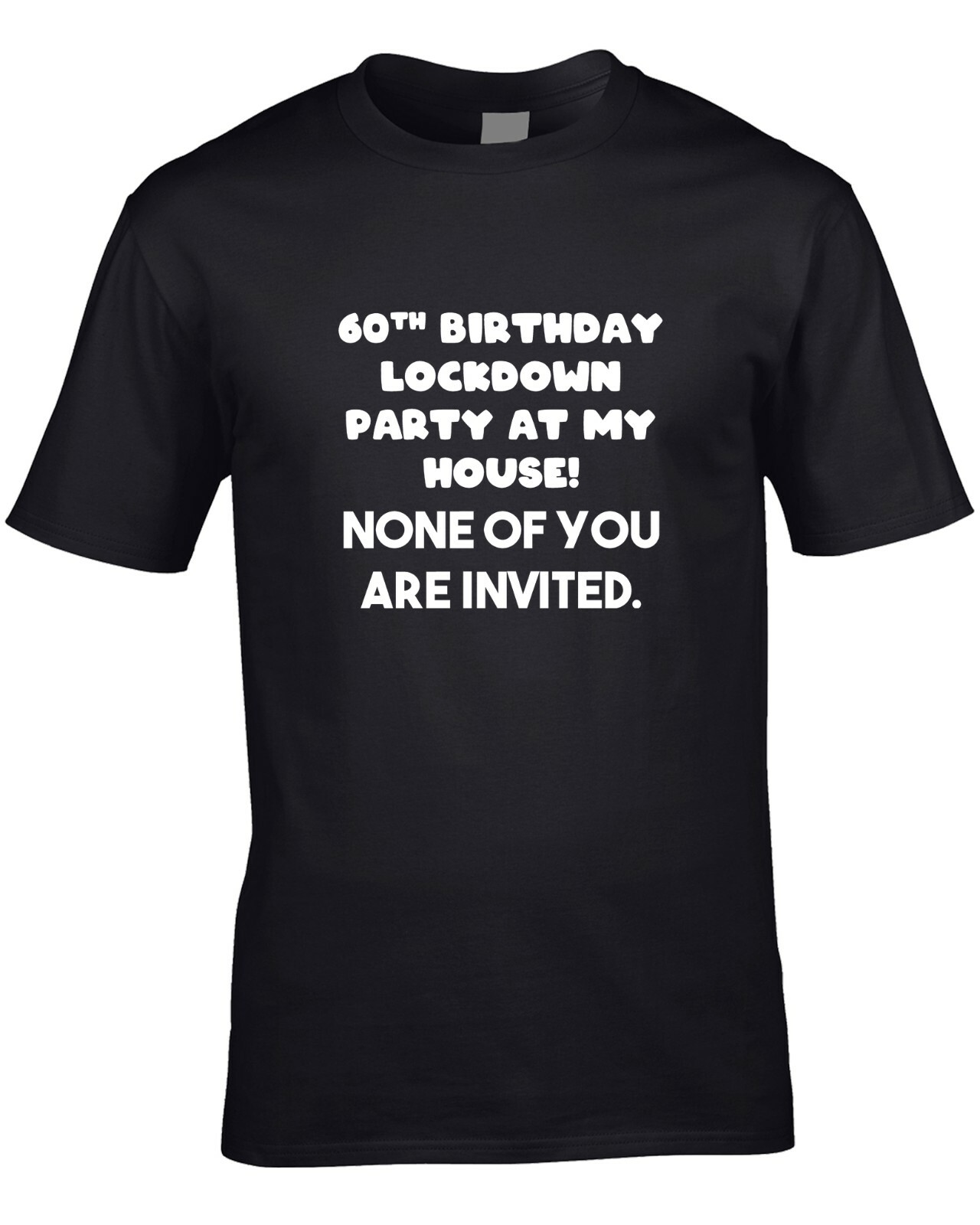 ALTRA T Shirt Uomo 60° Compleanno Lockdown 2020 Personalizzabile Divertente Regalo Sessanta60 Cool