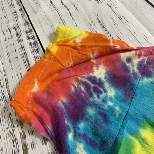 ROLLING STONES Liquid Blue Vintage 1994 Tie Dye XL White Tag - Picture 9 of 19