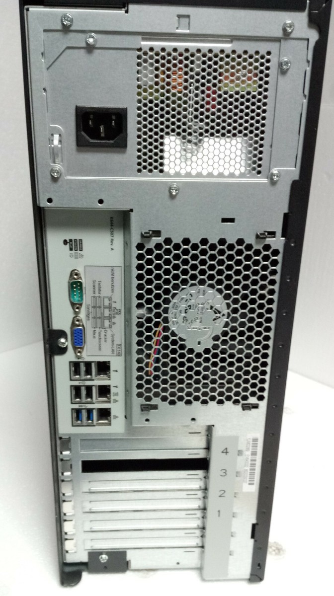 Fujitsu Primergy RX1330 M3 Server 4-Core Xeon E3-1220 V6 3GHz 16GB 4xLFF CP400i