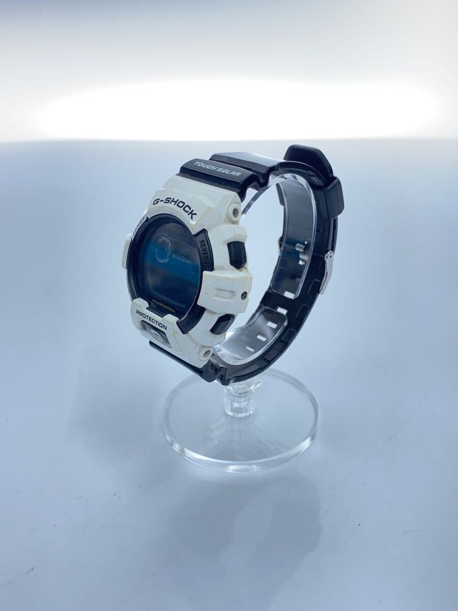 CASIO G-SHOCK GWX-8900B-7JF White/Black Resin Solar Digital Watch 