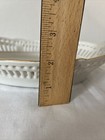 Vintage SCHWARZENHAMMER Germany Reticulated Pierced Floral Oval Dish — photo 10